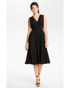 Ivy & Blu Ruched Jersey Dress - Lyst
