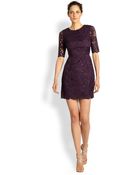 Shoshanna Lace Davina Dress - Lyst