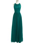 J.Crew Megan Long Dress In Silk Chiffon - Lyst