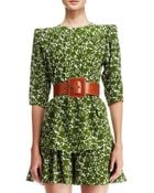 Michael Kors Floral-Print Silk Top - Lyst
