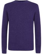 Polo Ralph Lauren Crew Neck Cashmere Sweater - Lyst