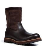 Ugg Leather Boots - Lyst