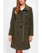 Urban Outfitters Essex Wool Trench Coat - Lyst