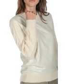 Stefanel Sequin Sweater - Lyst