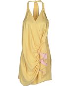 Blumarine Short Dress - Lyst