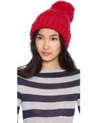 Eugenia Kim Rain Pom-Pom Beanie - Cream - Lyst