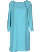 Tibi Short Dress - Lyst