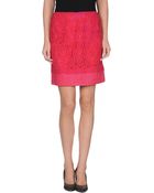 Elie Tahari Knee Length Skirt - Lyst
