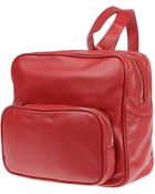 Jil Sander Navy Backpack - Lyst