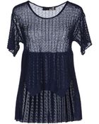Love Moschino Short Sleeve Jumper - Lyst