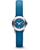 Marc By Marc Jacobs Teal Stainless Steel Logo Watch20mm - Lyst
