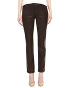 Nydj Sheri Coated Denim Skinny Jeans - Lyst