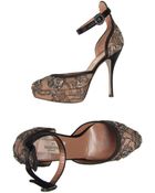 Valentino Platform Pumps - Lyst