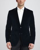 Hugo Boss Keys Velvet Sport Coat Blue - Lyst