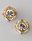 Kate Spade Lady Marmalade Rhinestone Ball Studs - Lyst