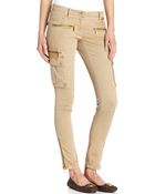 Michael Kors Skinny Zipper Cargo - Lyst