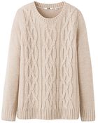 Uniqlo Cable Sweater - Lyst