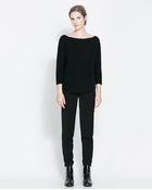 Zara Oversize Sweater - Lyst