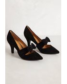 Pilcro Maggie Velvet Pumps - Lyst