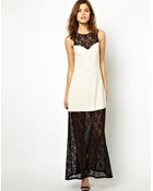 Jarlo Lace Layered Maxi Dress - Lyst