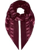 McQ by Alexander McQueen Razor Blades Modal Scarf - Lyst