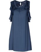 Scee By Twin-set Short Dress - Lyst