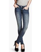 H&M Skinny Low Jeans - Lyst