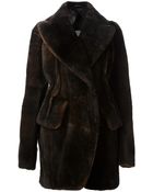 Maison Martin Margiela Fur Coat - Lyst