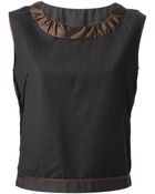 Maison Margiela Sleeveless Top - Lyst