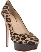 Charlotte Olympia 'Debbie' Platform Pump - Lyst