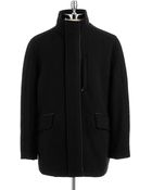 Cole Haan Wool Tweed Jacket - Lyst