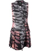 McQ by Alexander McQueen Zebra Print Dress - Lyst
