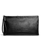 Coach Madison Zip Clutch in Sequins - Lyst