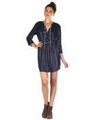 Nightcap Pintuck Shirt Dress - Lyst