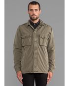 Hartford Army Jacket in Olive - Lyst