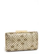 Natasha Couture Snake Sequin Box Clutch - Lyst