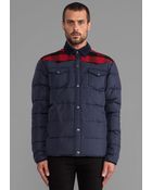 Penfield Rockford Lightweight Insulated Jacket in Navy - Lyst