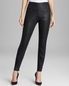 Spanx Denim Leggings Readytowow Waxed - Lyst