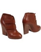 Trussardi Shoe Boots - Lyst