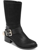 Vince Camuto Wellsley Moto Booties - Lyst