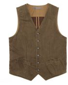Onassis Clothing Italian Cotton 6 Button Vest - Lyst