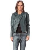 Selected /femme Leather - Brioche Leather Jacket Fj - Lyst