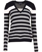 Emporio Armani Long Sleeve Sweater - Lyst