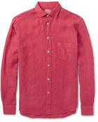 Hartford Linen Shirt - Lyst