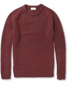 Hentsch Man Wool Crew Neck Sweater - Lyst