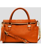 MICHAEL Michael Kors Satchel Weston Medium - Lyst