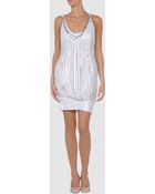 Miss Sixty Short Dress - Lyst