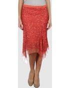 P.a.r.o.s.h. 3/4 Length Skirt - Lyst