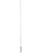 Aurelie Bidermann Silver Wheat Necklace - Lyst