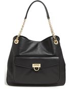 Ferragamo Sheba Shopper - Lyst
